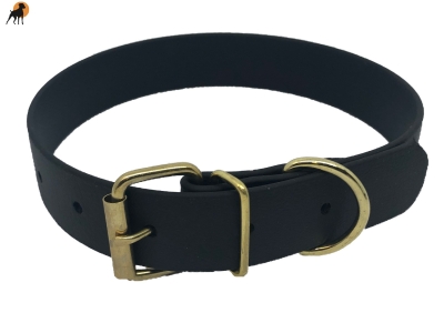 Biothane Beta Halsband Basic, mit Rollschnalle, Handmade, Breite: 25mm