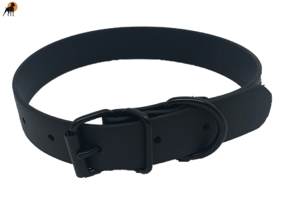 Biothane Beta Halsband Basic, mit Rollschnalle, Handmade, Breite: 25mm
