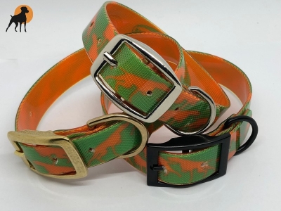 Biothane Halsband Classic Hunting, Dornschnalle rund, Breite: 25mm