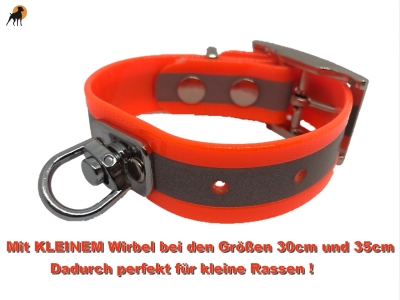 Preview: TPU Reflect Schweißhalsung Junior 25mm, verstellbar