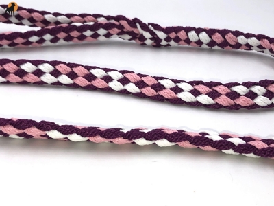 Tauwerk Agility & Retrieverleine G2 Classic 150cm, rund geflochten, Hibiscus