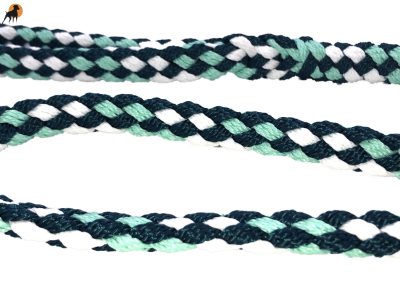 Tauwerk Agility & Retrieverleine G2 Classic 150cm, rund geflochten, Peppermint