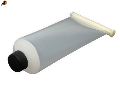 Preview: 1 Stk. Futtertube, Squeeze Tube mit PVC Verschluß, 200ml