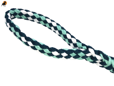Tauwerk Agility & Retrieverleine G2 Classic 150cm, rund geflochten, Peppermint