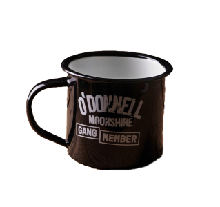 O’Donnell Gang Emaille Tasse 300ml, schwarz