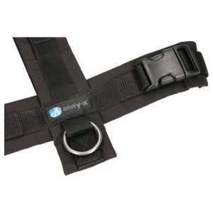 Preview: annyX Brustgeschirr Fun, schwarz/schwarz