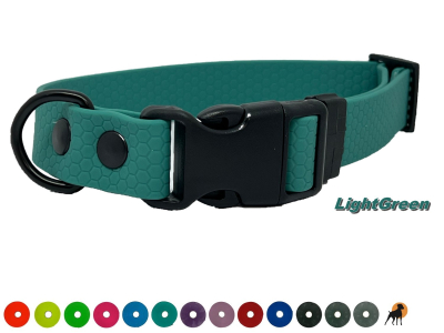 TPU Hexa Halsband FUN 25mm mit PVC-Verschluß, verstellbar