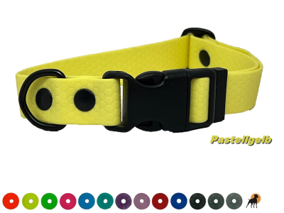 TPU Hexa Halsband FUN 25mm mit PVC-Verschluß, verstellbar