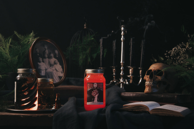 Preview: O'Donnell Moonshine Kombiset Blutorange Halloween-Edition 20 % Vol. 700ml