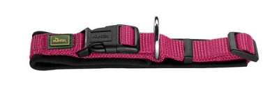 Preview: Hunter Halsung Neopren Vario Plus mit Zugentlastung, himbeer/schwarz