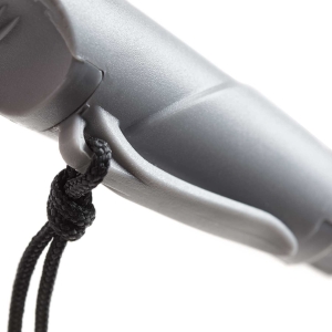 Preview: Hunter  Doppeltonpfeife Jula, ca. 7 x 2cm, grau