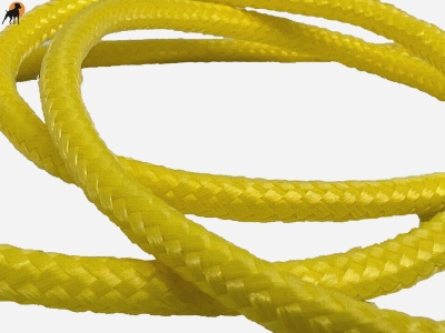 HWP Moxonleine mit Zugstop, Handmade, 5mm x 130cm, Gelb