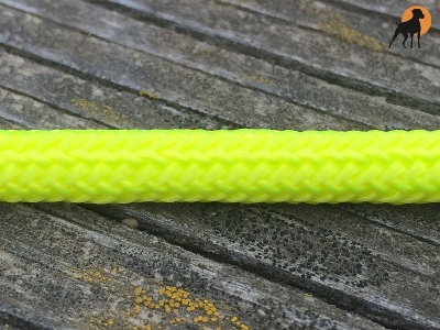 Preview: Moxon Flüsterleine 6mm x 300cm, mit Holzknebeln, Signalgelb