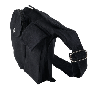 Leckerli-Tube Gassi-Tasche Lefkada Plus, Wasserabweisend, Schwarz