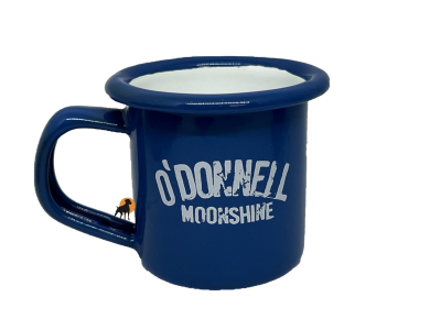 Preview: O´Donnell Emaille Mini-Tasse 50ml, blau (1 Stück)