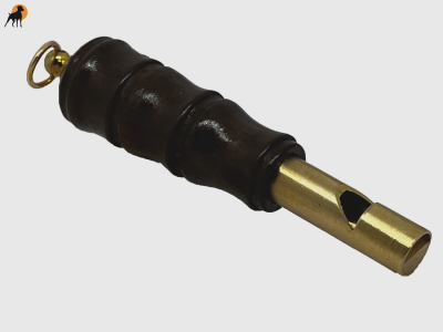 Hundepfeife - Multi Purpose Whistle Retro, Messing/Holzdesign