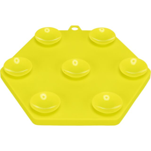 Preview: Trixie Lick'n'Snack Schleckmatte mit Saugnäpfen, Silikon, 17 cm, salbei