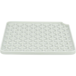 Trixie Lick'n'Snack Schleckmatte, Silikon, 20 × 20 cm, grau