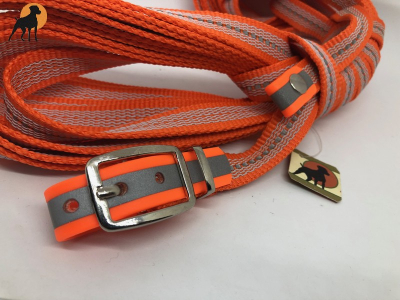 Schweißriemen reflektierend aus gummiertem PP-Band 20mm