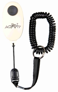 Soft Clicker mit Spiralarmband