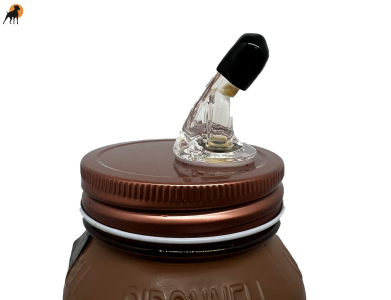 HWP Glasaufsatz Ausgießer, auslaufsicher, Rosegold