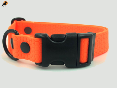 TPU Hexa Halsband FUN 25mm mit PVC-Verschluß, verstellbar