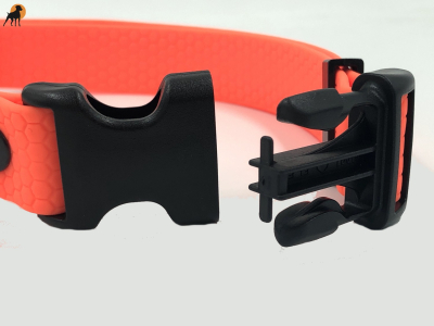 TPU Hexa Halsband FUN 25mm mit PVC-Verschluß, verstellbar