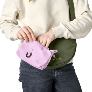 Hunter Crossbody-Tasche Charlotte grün/lila 33 x 9,5 x 17cm