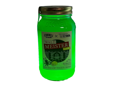 O'Donnell Moonshine Likör Waldmeister (20% vol.), 700ml - Glas, OHNE Ausgießer