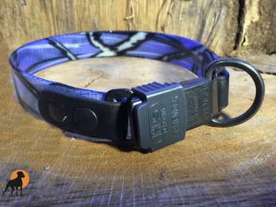 Biothane Camouflage ClicLock Maß-Halsband, 25mm