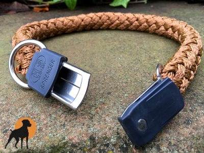 G2 Maßhalsband PRO mit ClicLock-Verschluß, Sandrot