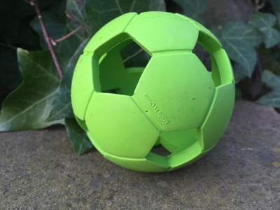 Naturgummi Gitterball Soccer, 7cm