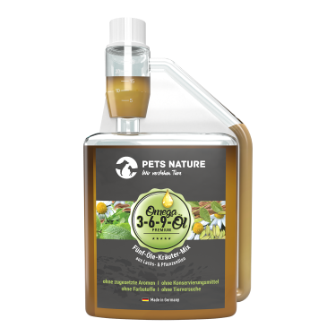 Pets Nature Omega 3-6-9-Öl, 250ml / 500 ml