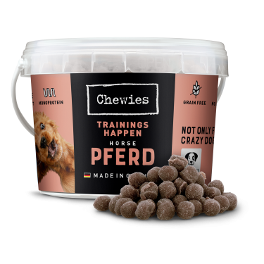Chewies Trainings-Happen Pferd, Getreidefrei, 300g