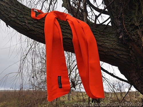 Farm-Land Fleece-Schal, Signalorange