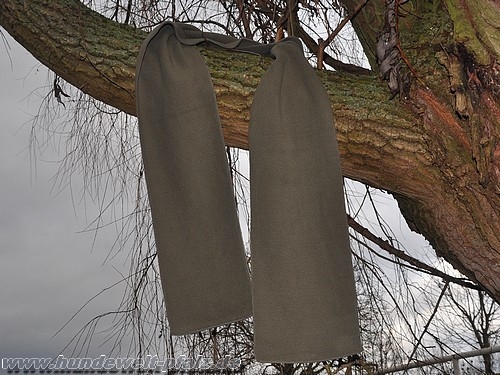 Fleece-Schal, Oliv