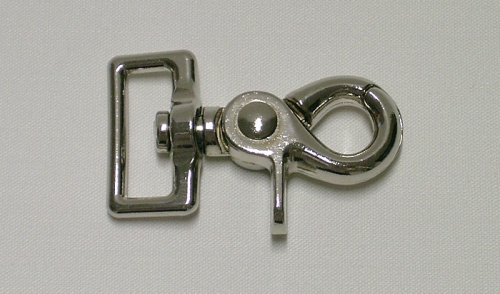 Scherenkarabinerhaken drehbar, 66x25mm