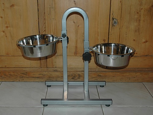 HundeweltPfalz Foodbar Pro, höhenverstellbar bis 43cm