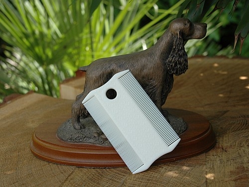 Floh- und Läusekamm, beidseitig ,9 cm