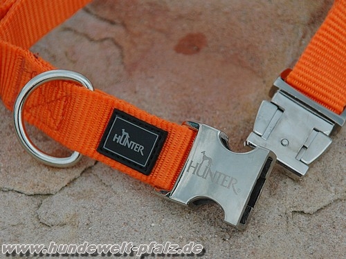 Hunter Halsband Vario Basic Alu-Strong, L, Orange