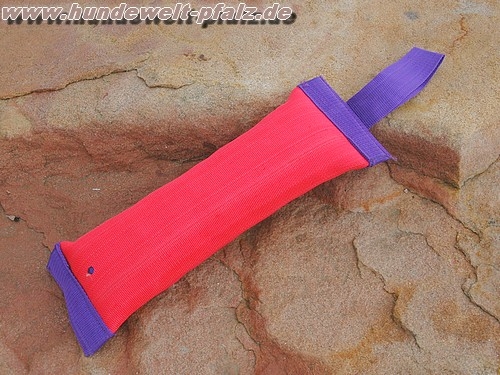 Beisswurst aus Schlauchmaterial, Rot, 39cm