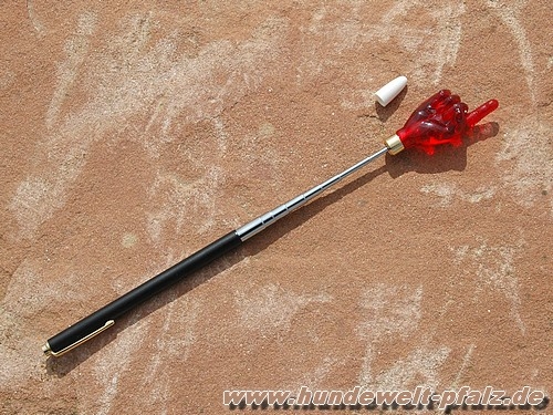 Target-Stick mit Zeigefinger