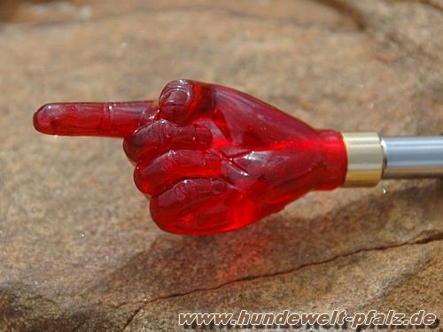 Target-Stick mit Zeigefinger