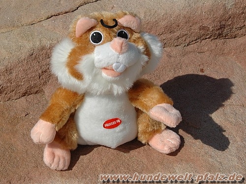 Hamster mit Queeker, ca. 20cm
