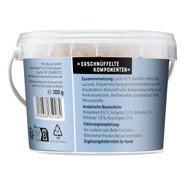 Chewies Trainings-Happen Lachs, Getreide- und glutenfrei, 300g