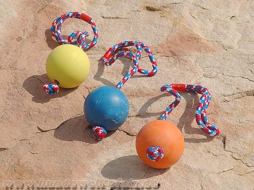 Trainingsball am Seil, ø 5cm / 25cm