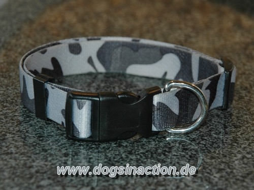 Halsband Camouflage Urban Jungle 25mm
