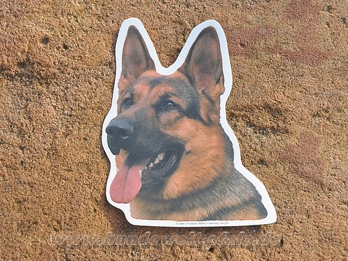 Aufkleber Deutscher Schäferhund 1