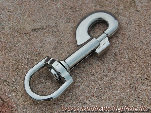 Bolzenhaken mit Ring, groß, 87mm