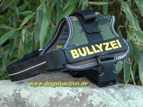 Slogan "Bullyzei" f .Gr. Mini-0, Aufschrift Gelb